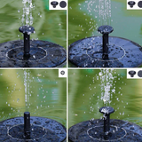 Solar-Powered Garden Fountain Pump
