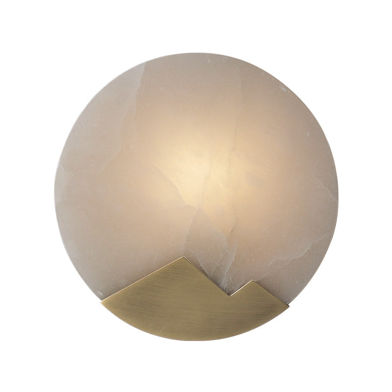 LED Marble Wall Light Fixture - Nordic Minimalist Design for Modern Home Decor & Ambient Lighting