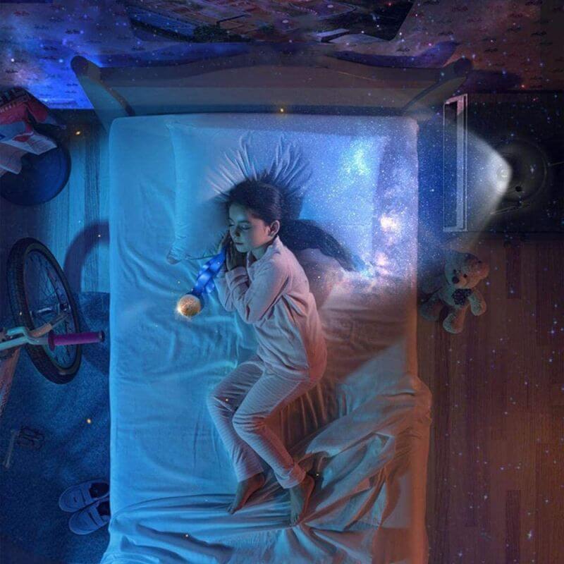 Galaxy Projector with Planetarium Effects for Home Theater, Kids Room, and Night Sky Ambiance