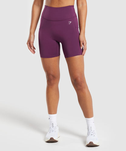 Pocket Shorts - Purple