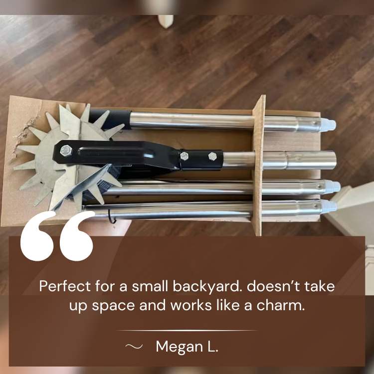 Lawn Edger | Adjustable Length, Ergonomic Design & Ideal for Homeowners and Garden Enthusiasts