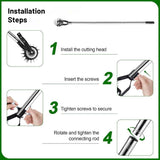 Lawn Edger | Adjustable Length, Ergonomic Design & Ideal for Homeowners and Garden Enthusiasts