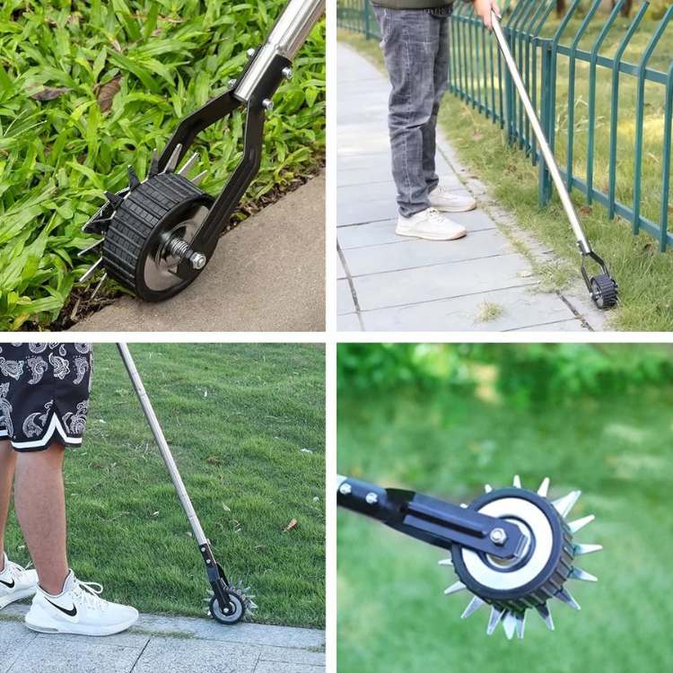 Lawn Edger | Adjustable Length, Ergonomic Design & Ideal for Homeowners and Garden Enthusiasts