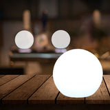 LED Wireless Table Lamp - Rechargeable Modern Light Fixture for Home, Office, and Nightstand Use