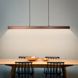 Modern LED Dining Table Chandelier – Nordic Style Long Hanging Light for Restaurant & Office