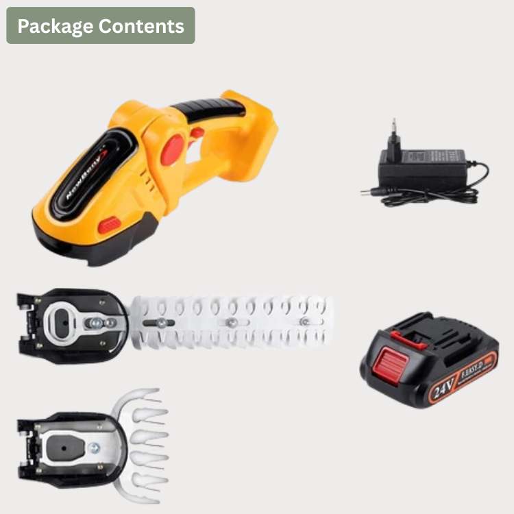 Cordless 2-in-1 Hedge & Shrub Trimmer | Lightweight, Ergonomic & Ideal for Garden Maintenance