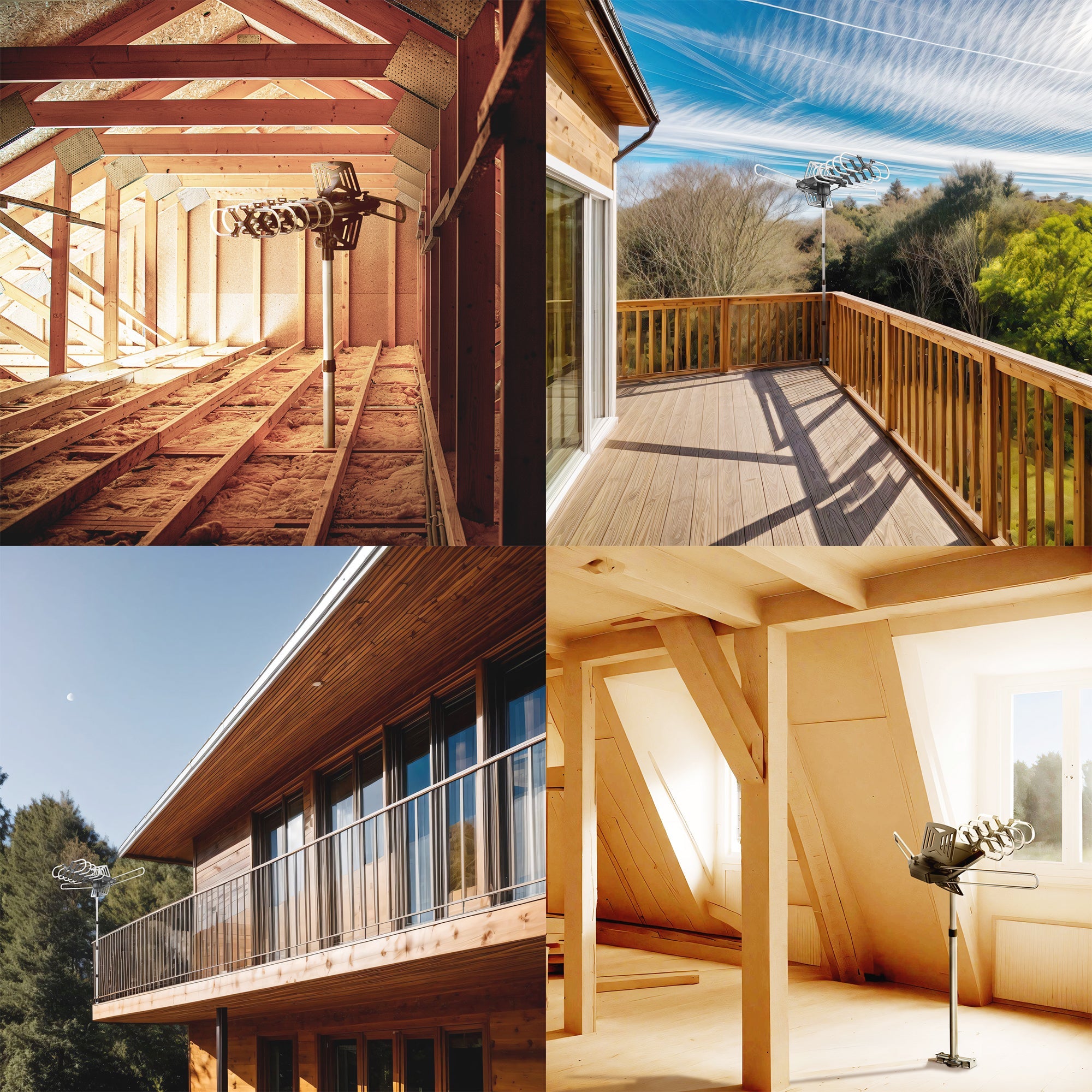 Long-Distance Outdoor Antenna - 900 Mile Range