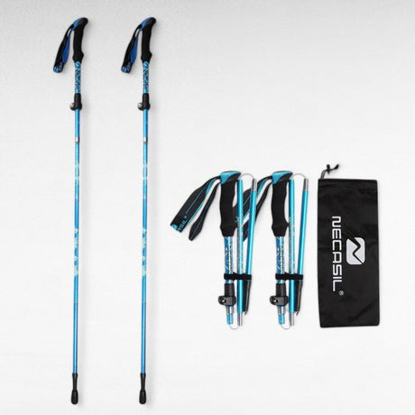 Ergonomic Trekking Poles | Ultra-Light, Adjustable & Anti-Slip Grips for Hiking, Trekking & Backpacking Adventures