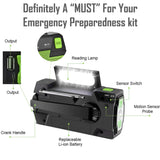 TrailBlazer Emergency Solar Radio + FREE Off Grid Survival Course ($97 Value)