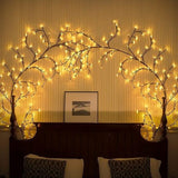LED Grapevine Fairy Lights - 100 LED String Lights with Green Wire for Indoor & Outdoor Decoration, Parties, and Garden Use