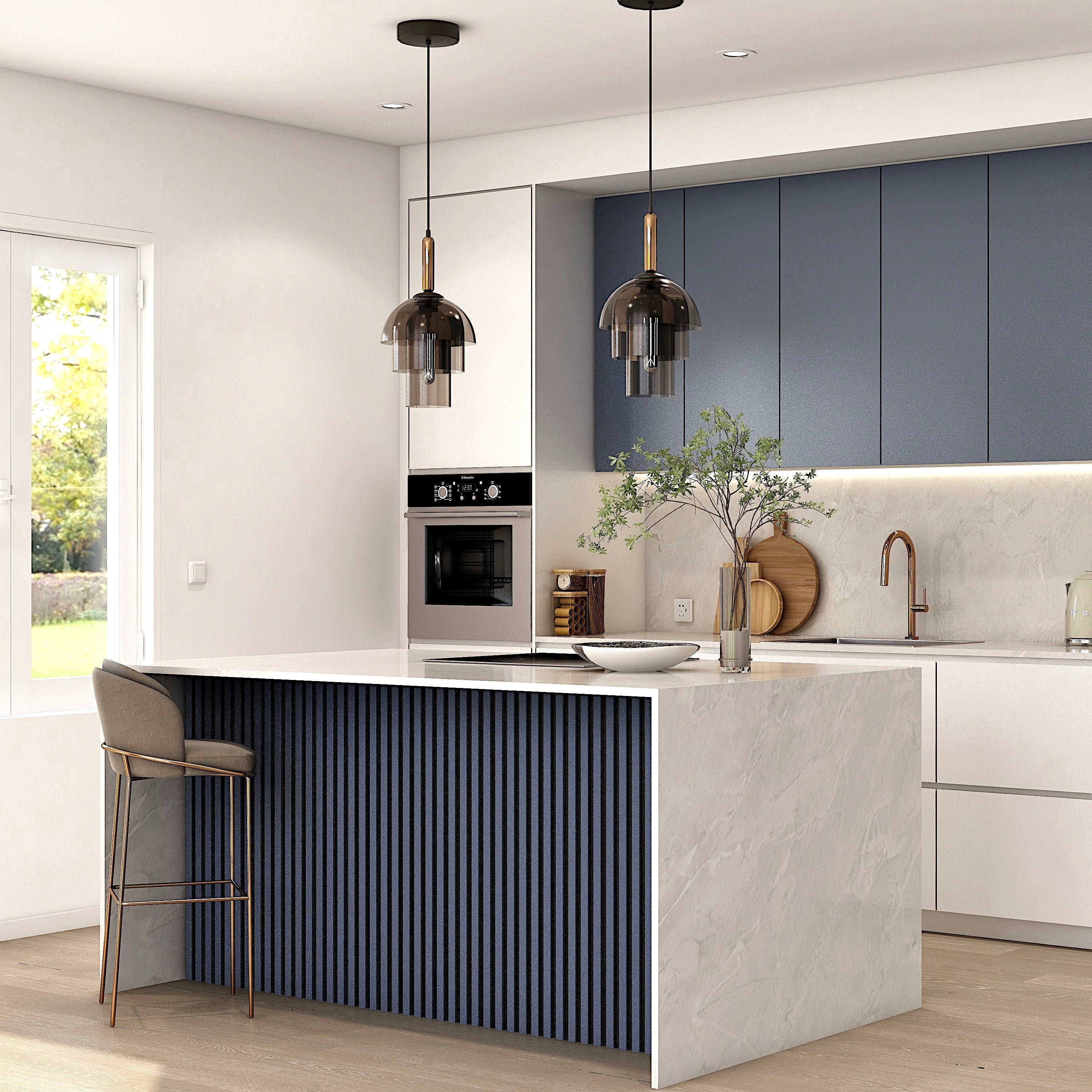 Acoustic Wooden Color Wall Slat Panel