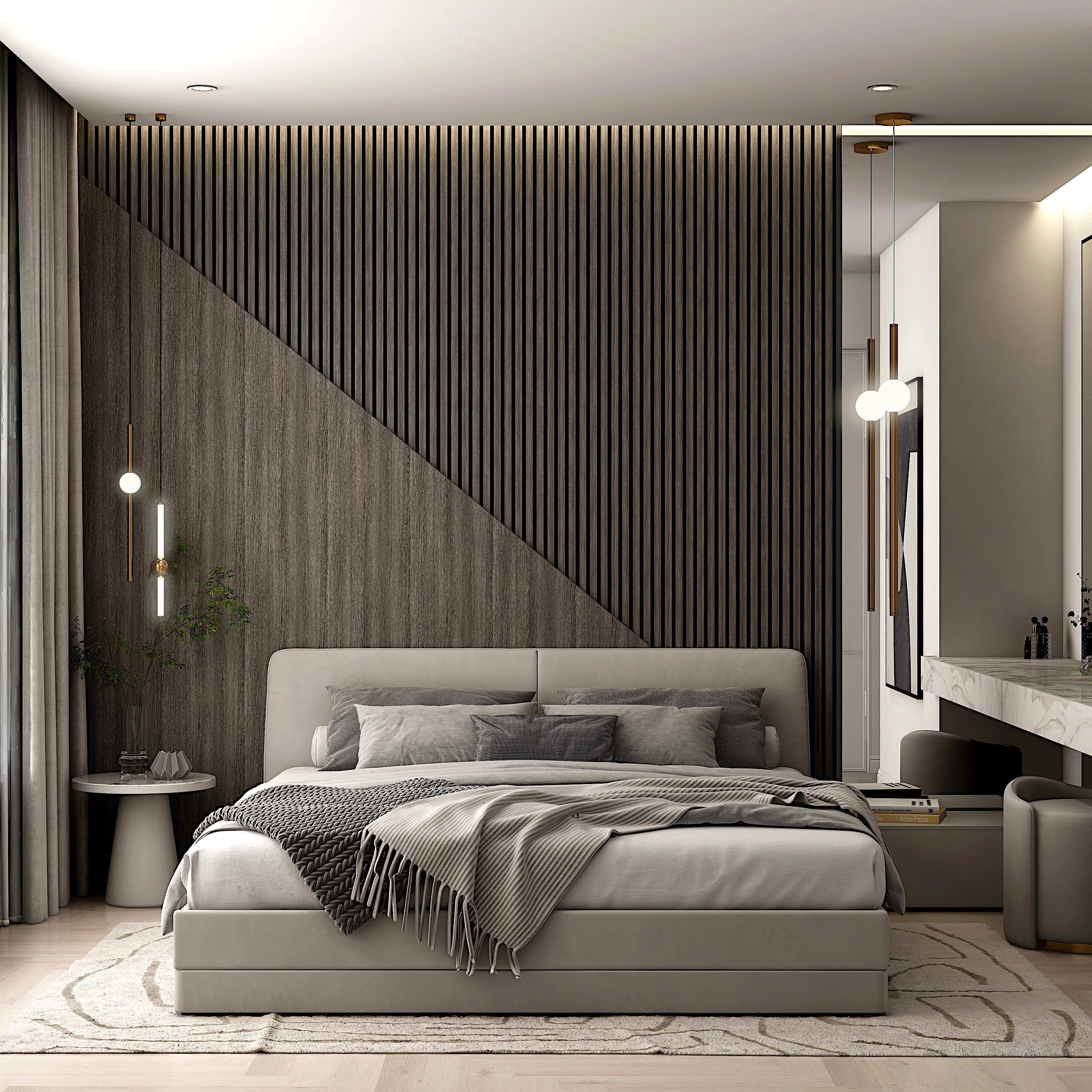 Acoustic Wooden Wall Slat Panel