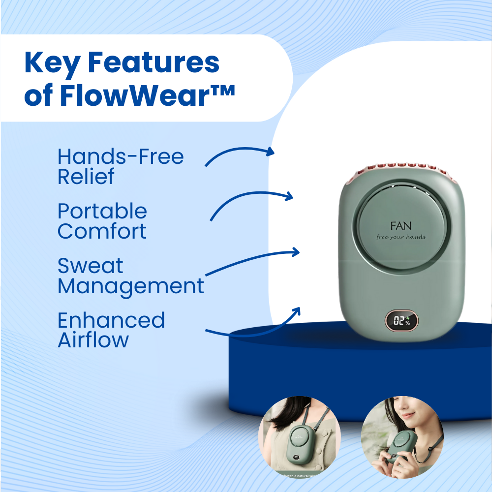 FlowWear Neck Fan