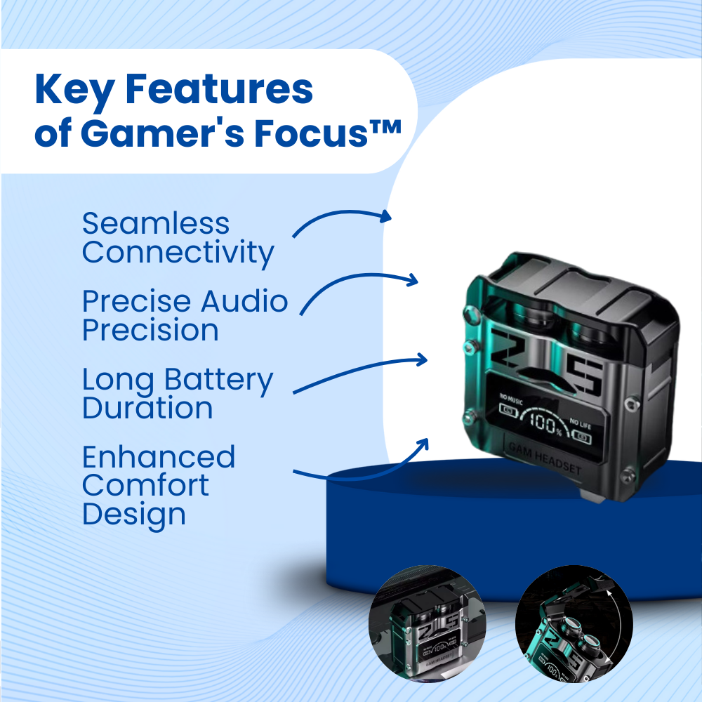 Gamer's Focus Bluetooth Headset