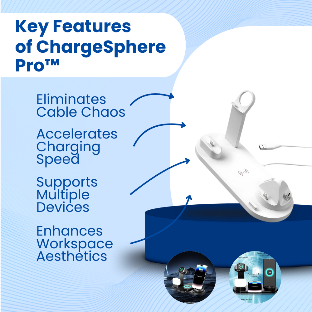 ChargeSphere Pro Wireless Charging