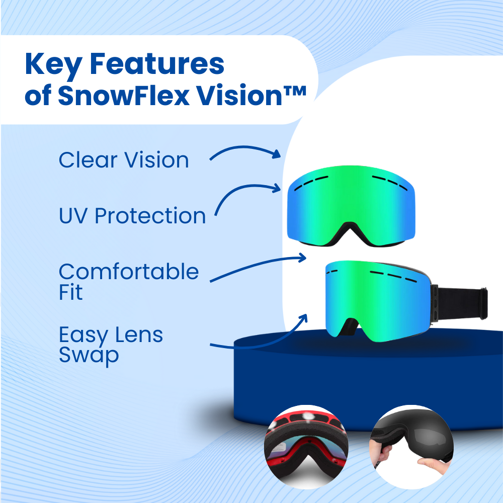 SnowFlex Vision - Ski Goggles