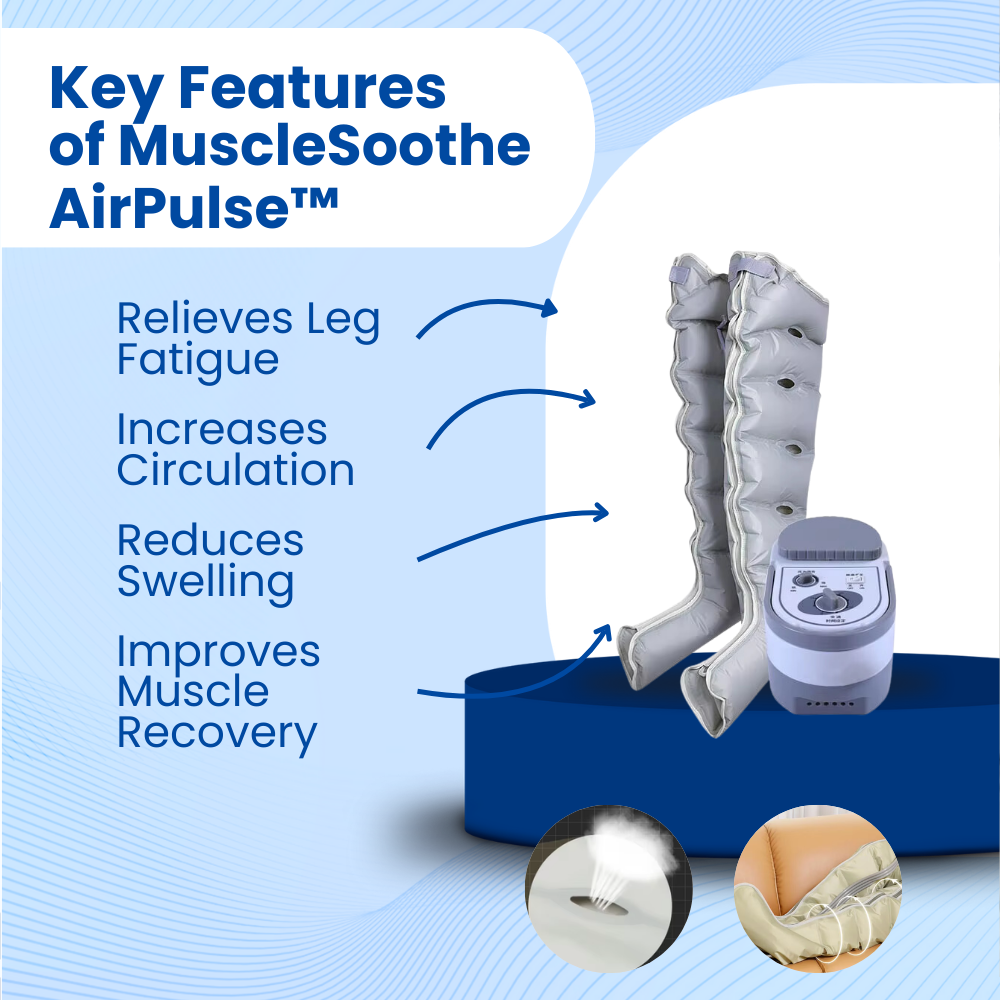 MuscleVitaliotech AirPulse Air Pressure Massager