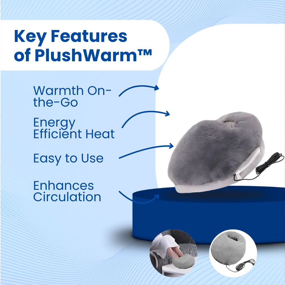 PlushWarm Foot Warmer