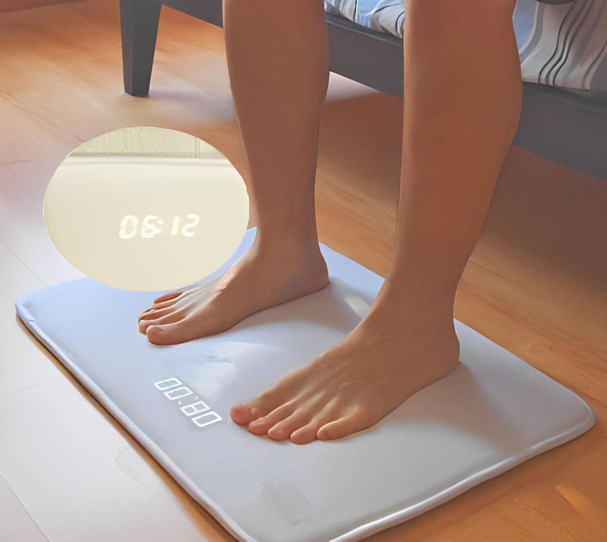 Smart Rug Carpet Alarm Clock For Heavy Sleeper