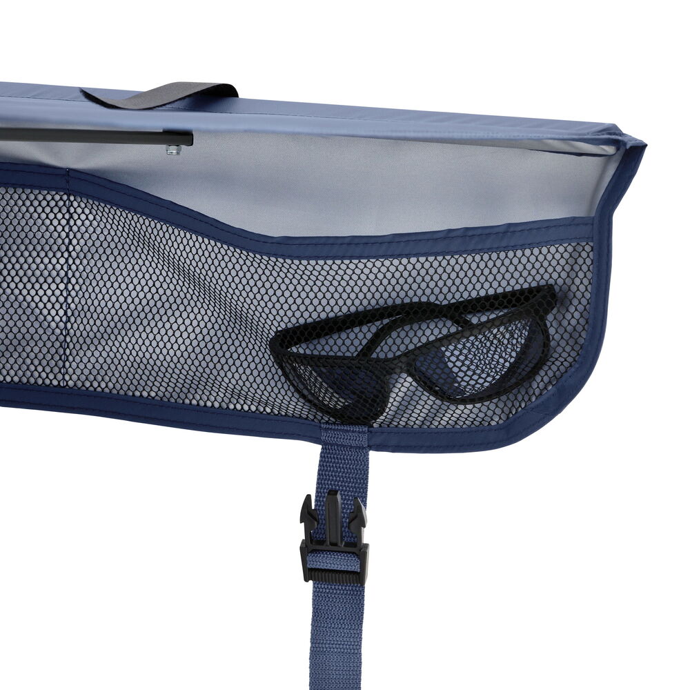 Shaded Canopy Camping Chair with Cup Holders