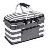 Leak-Proof Insulated Picnic Basket to Keep Food Fresh in Style