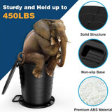 Portable Toilet for Camping: Retractable with Lid & Paper Holder