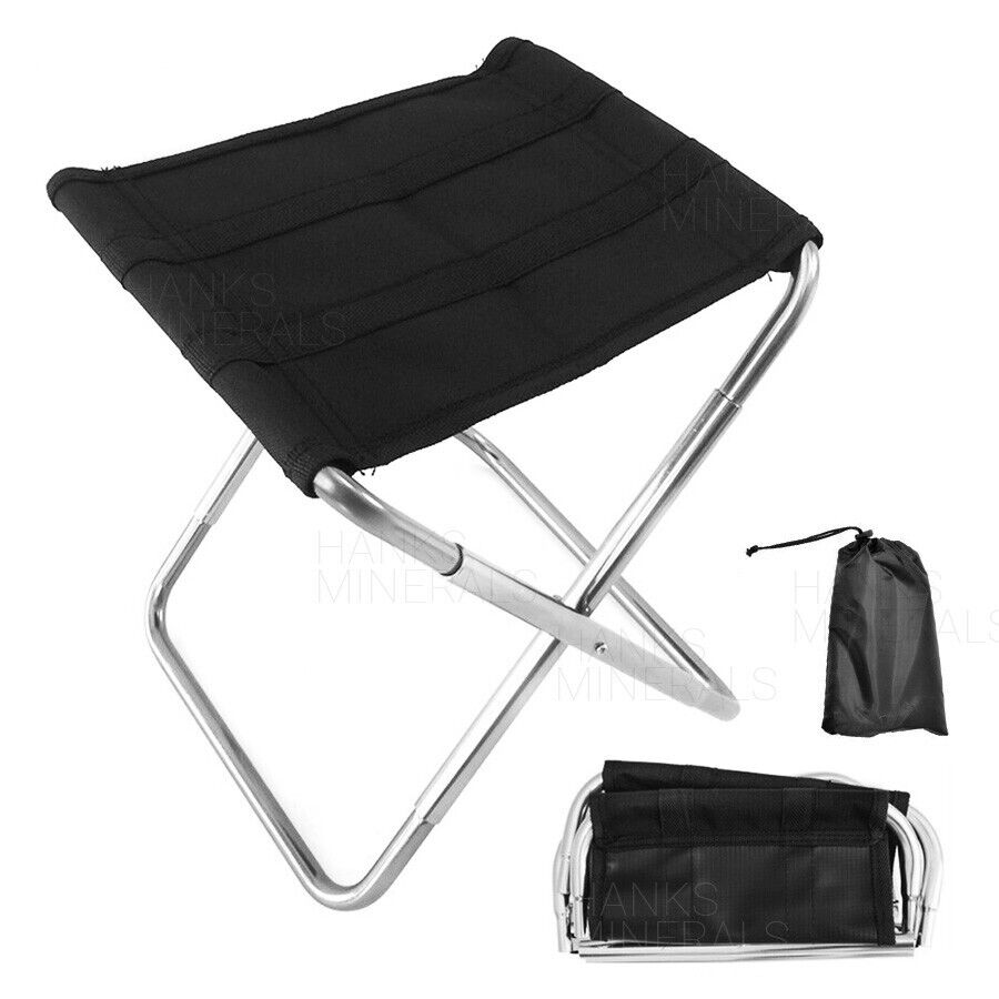 Folding Camping Stool - Portable Outdoor Chair for Hiking