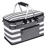 Leak-Proof Insulated Picnic Basket to Keep Food Fresh in Style
