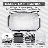 Leak-Proof Insulated Picnic Basket to Keep Food Fresh in Style