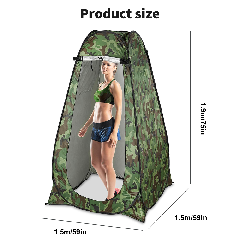 Portable Outdoor Shelter for Camping, Showers, Toilets, and Changing Rooms
