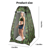 Portable Outdoor Shelter for Camping, Showers, Toilets, and Changing Rooms