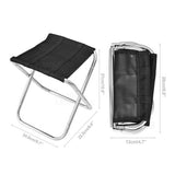 Folding Camping Stool - Portable Outdoor Chair for Hiking