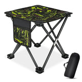 Folding Outdoor Camping Stool with Carry Bag: Portable Chair for Camping and Fishing
