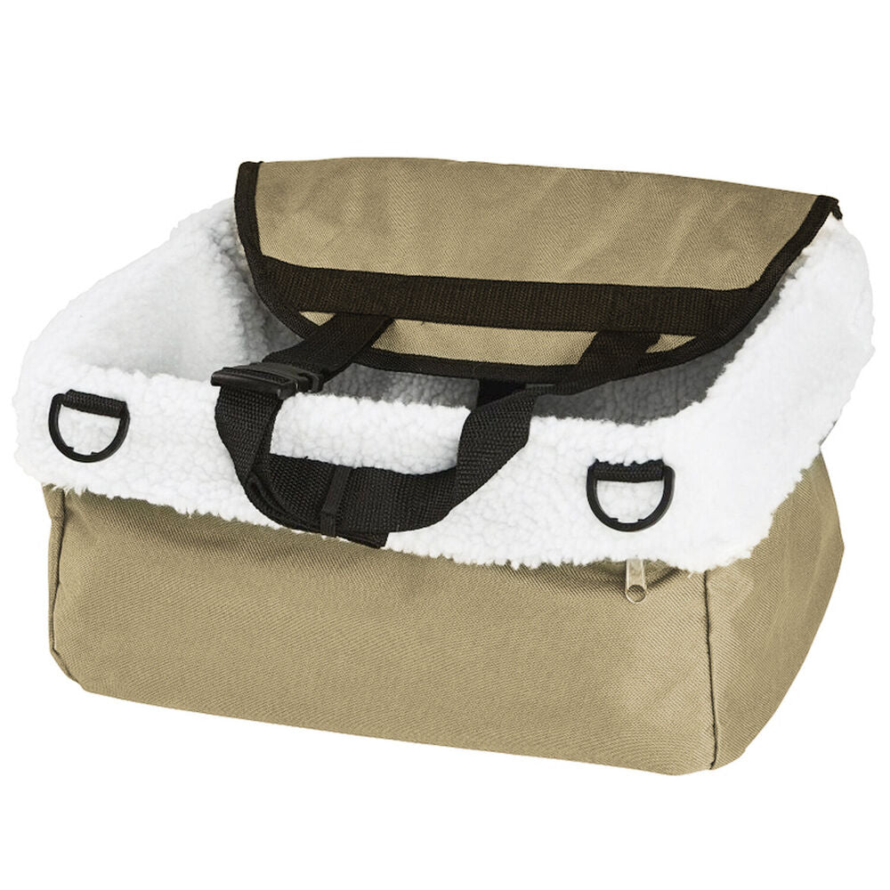 Small Dog Car Booster Seat - Secure Pet Travel Seat