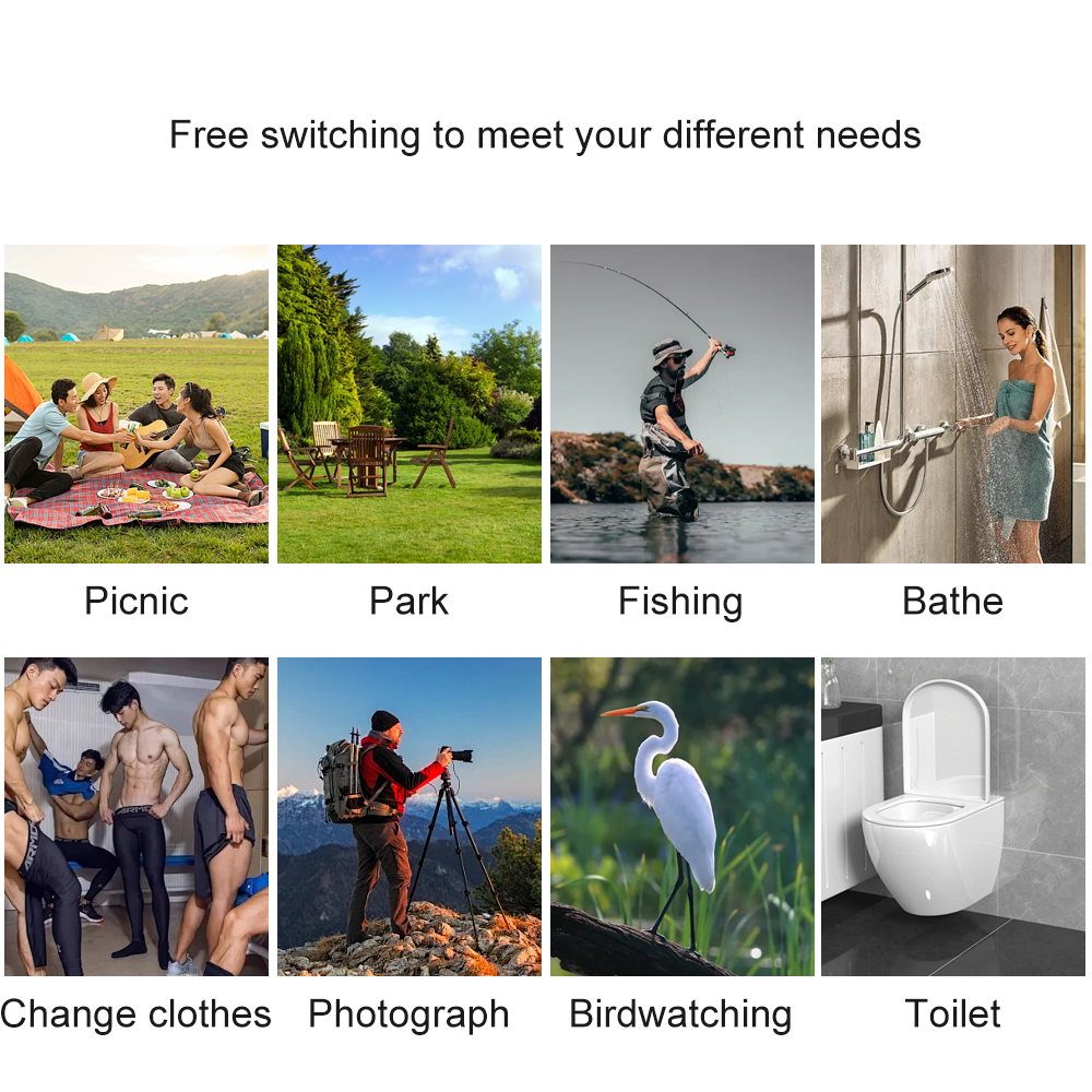 Portable Outdoor Shelter for Camping, Showers, Toilets, and Changing Rooms