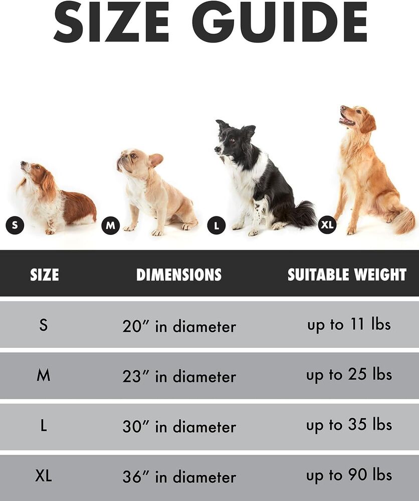 Cozy Shag Fur Donut Bed for Pets- Dog and Cat