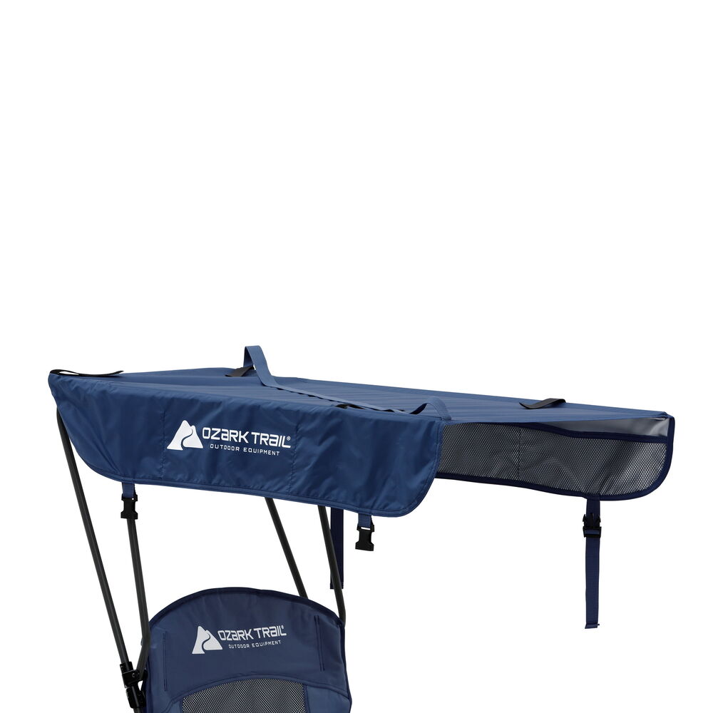 Shaded Canopy Camping Chair with Cup Holders