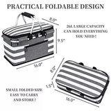 Leak-Proof Insulated Picnic Basket to Keep Food Fresh in Style