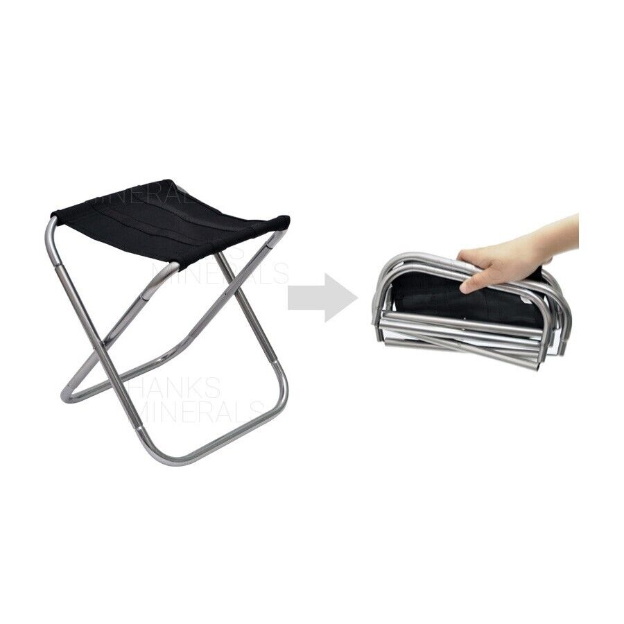 Folding Camping Stool - Portable Outdoor Chair for Hiking