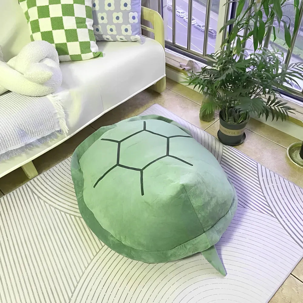 Wearable Turtle Shell Pillows Soft Stuffed Costume Toy 39.4 inch Plush Gift