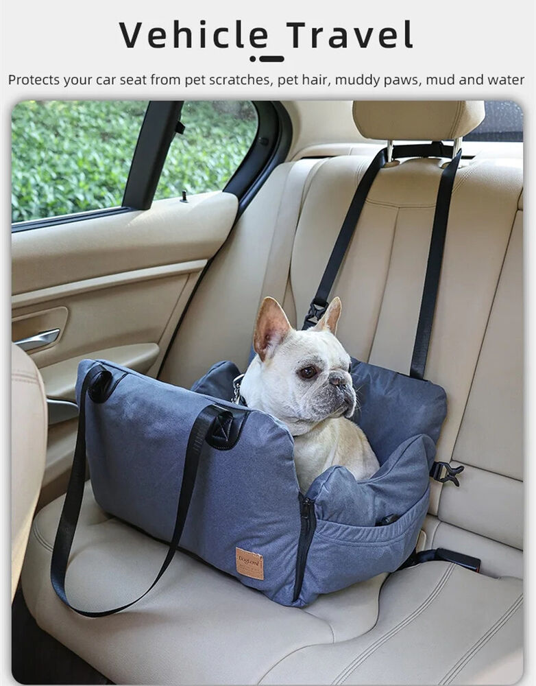 Waterproof Dog Travel Booster Seat for Small to Medium Dogs