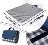 Waterproof XL Outdoor Mat Perfect for Picnics, Camping - 79''x77''