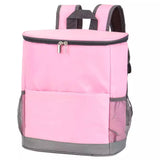Insulated Waterproof Backpack Cooler Keeps 20 Cans Ice Cold Anywhere
