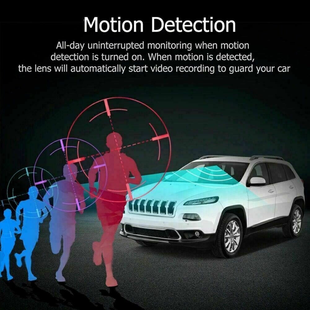 1080P Dual Lens Car DVR Dash Cam Video Recorder