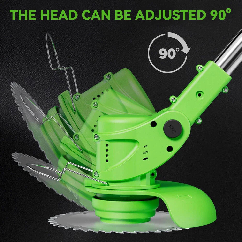 Powerful Electric Battery Operated Cordless Weed Eater / Grass Trimmer