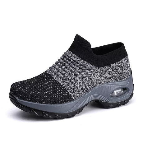 Women's Slip-On Orthopedic Trainers | Air Cushion Comfort, Breathable Mesh & Non-Slip Sole for Everyday Wear and Active Lifestyle