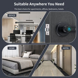 Fingerprint Smart Door Lock - Mobile App Remote Control Door Lock with Fingerprint