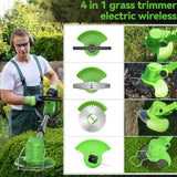 Powerful Electric Battery Operated Cordless Weed Eater / Grass Trimmer