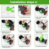 Powerful Electric Battery Operated Cordless Weed Eater / Grass Trimmer