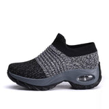 Women's Slip-On Orthopedic Trainers | Air Cushion Comfort, Breathable Mesh & Non-Slip Sole for Everyday Wear and Active Lifestyle